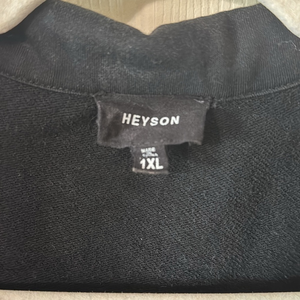 Heyson Mixed Weave Collared Sweatshirt - Picture 5 of 7